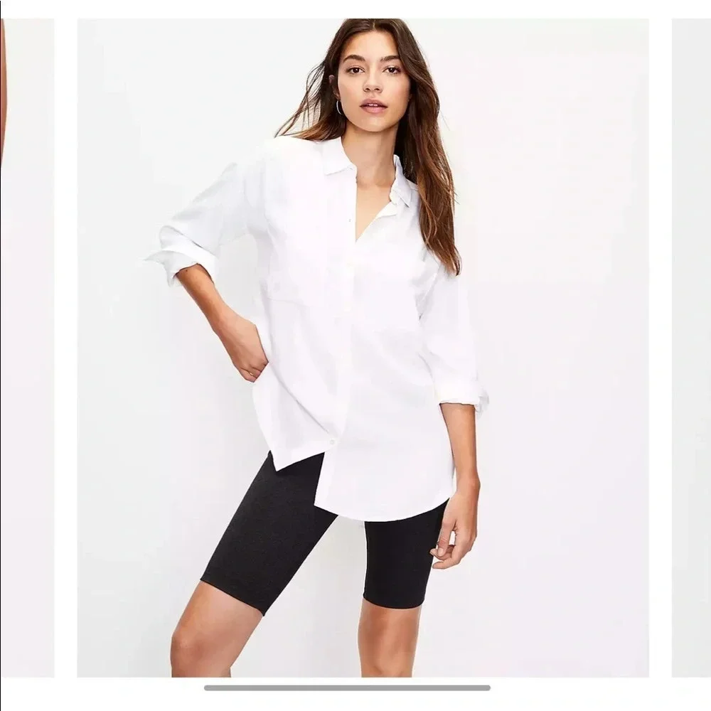 Loft sculpt charcoal bike shorts